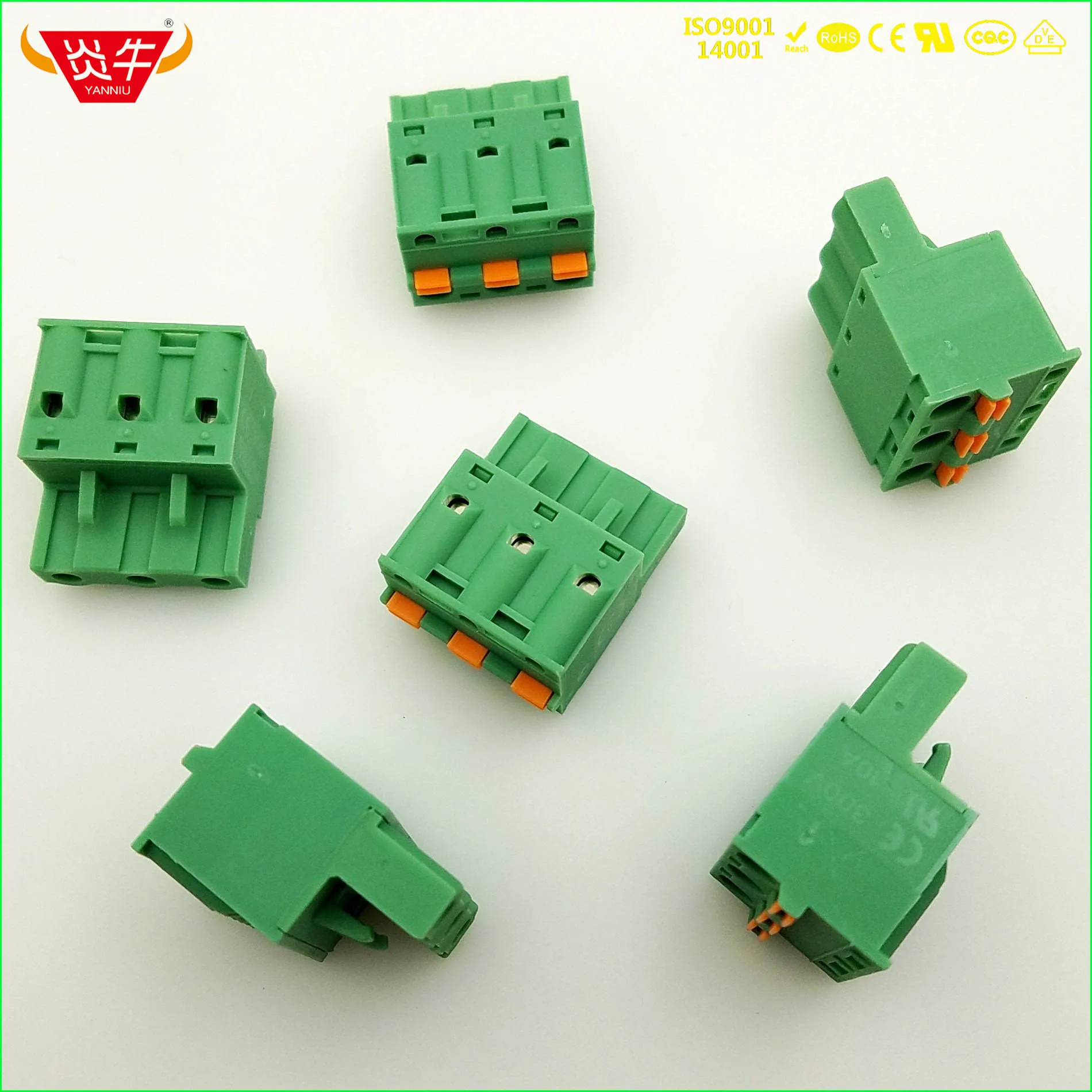 KF2EDGKD 7,62 2P~ 12P разъем PCB плагин клеммный блок 2EDGKD 7,62 мм 2PIN~ 12PIN GFKC 2,5 ST 1939413 PHOENIX контакт KEFA