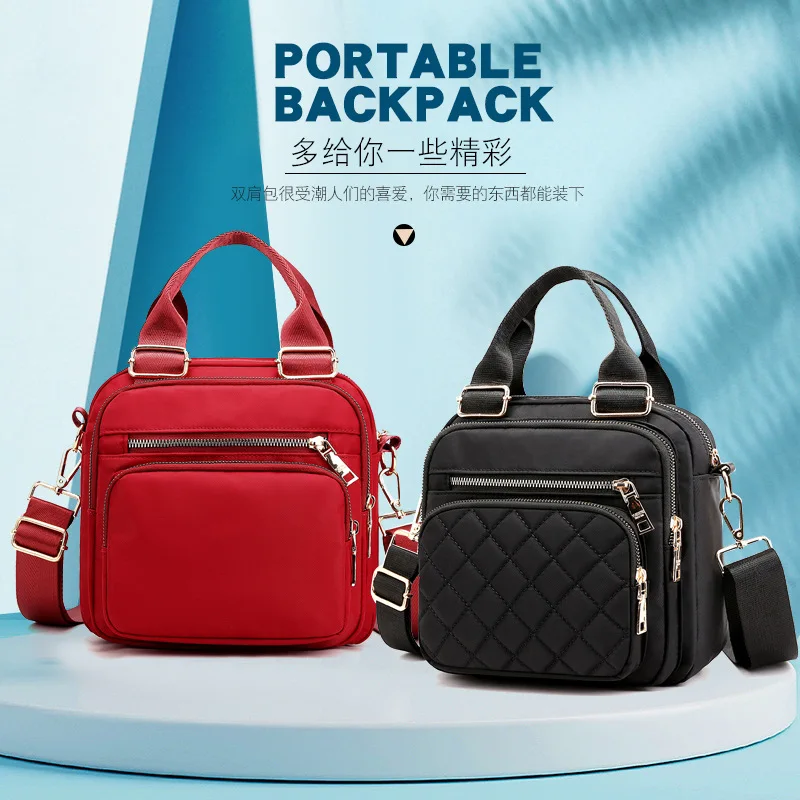 

Korean-style 2019 Autumn Shoulder Bag Multi-functional Practical Bag Large Capacity Shoulder Bag Embroidery Handbag