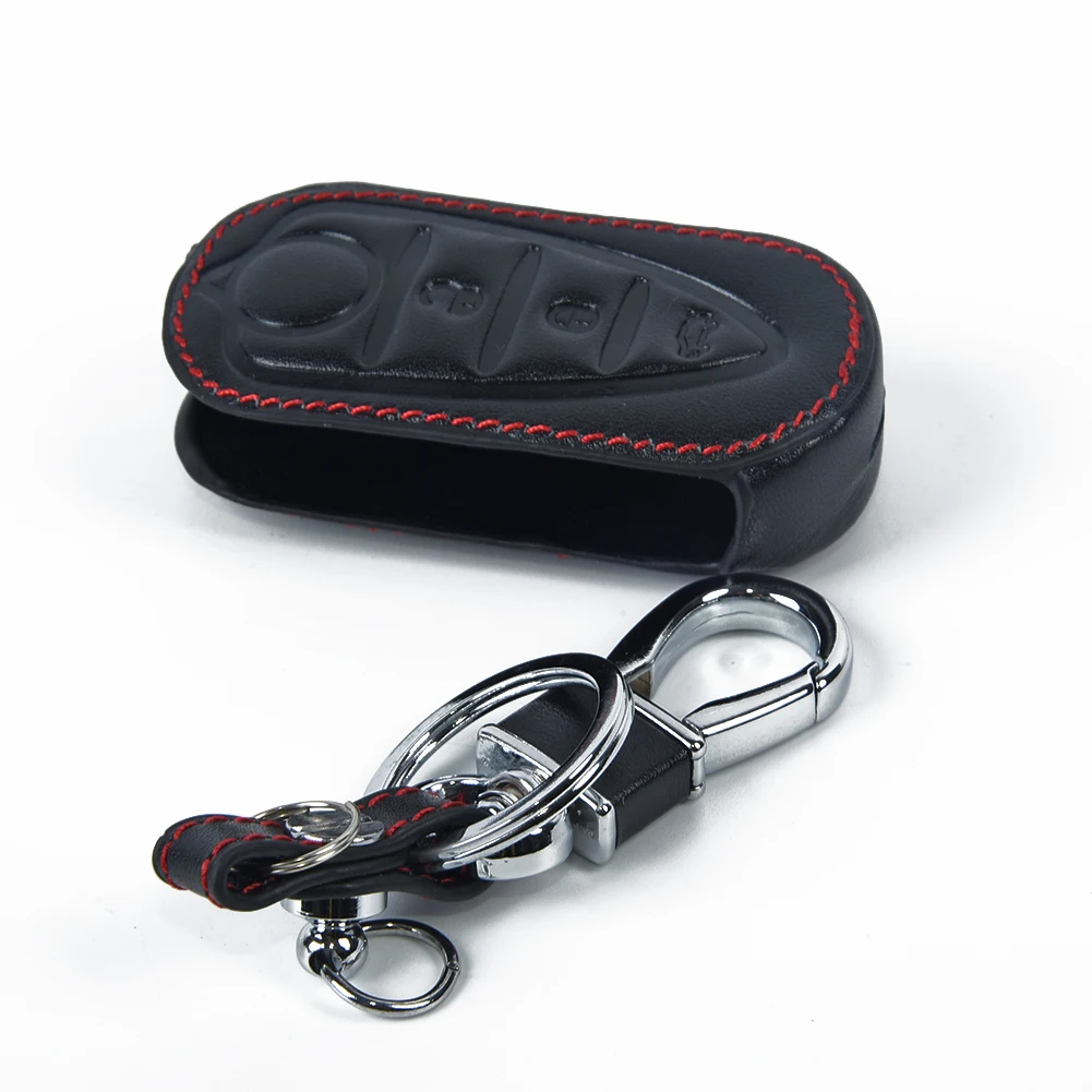 

Leather Key Cover Universal Professional Remote Fit For Alfa Romeo MITO GIULIETTA 159 GTA 2018 New Newest Latest