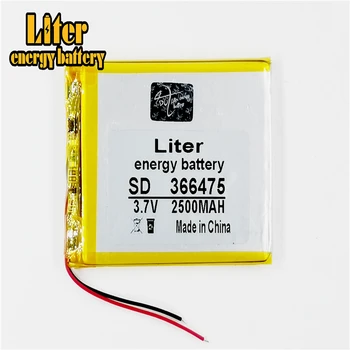 

3.7V,2500mAH 366475 Polymer lithium ion / Li-ion battery for tablet pc,GPS