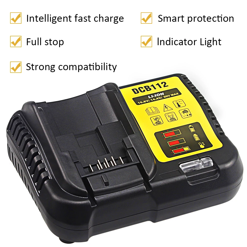 Introducir 62+ imagen dewalt dcb107 battery charger manual Abzlocal.mx