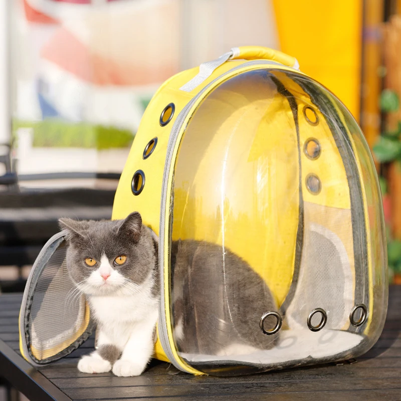 Cat Carrier Bags Breathable Pet Carriers Small Dog Cat Backpack Travel