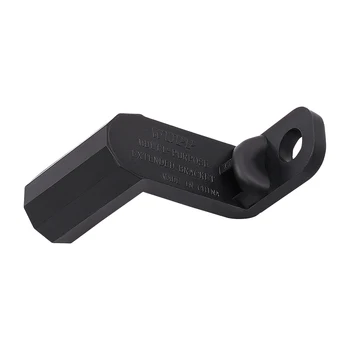 

1Pcs Black Durable Practical Motorcycle Motorbike Rear-view Mirror Extended Bracket A30