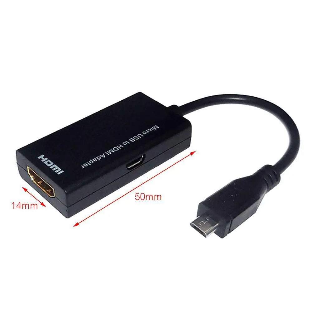 5 pin Micro USB MHL к HDMI HD tv HD кабель-адаптер для мобильного телефона DT
