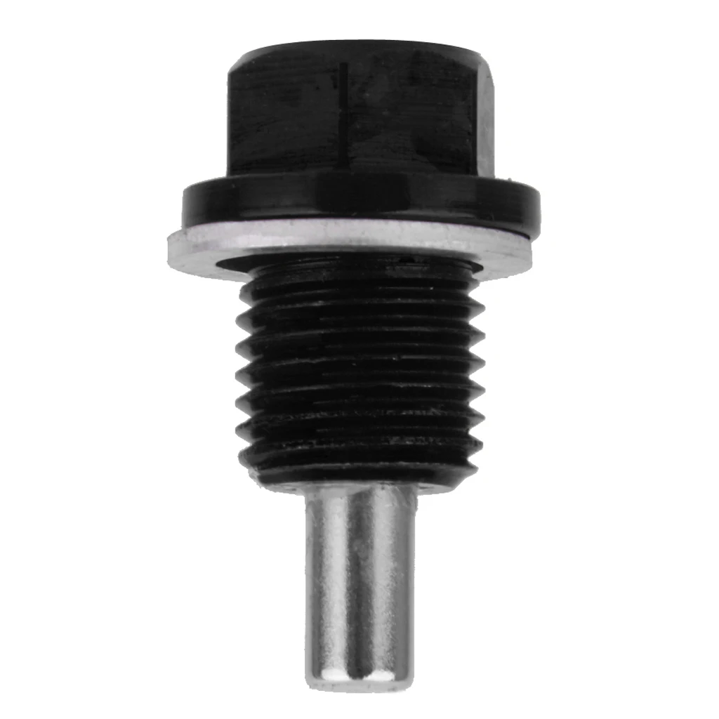 M14X1.5mm Magnetic Oil Drain Plug Metal Engine Oil Pan Plug  For Acura AUDI Dodge Ford Mazda Black Dropship
