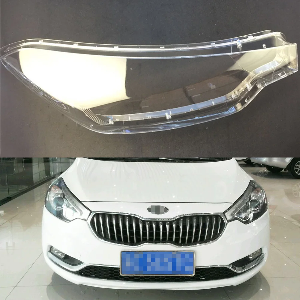Headlamp Lens For Kia K3 2012 2013 2014 2015 Headlight Cover Car Replacement  Auto Shell
