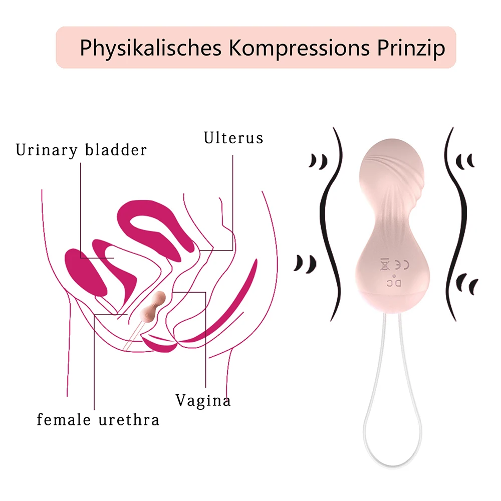 Kegel Balls Vibrator Set With Wireless Remote Control Egg_voghion.com