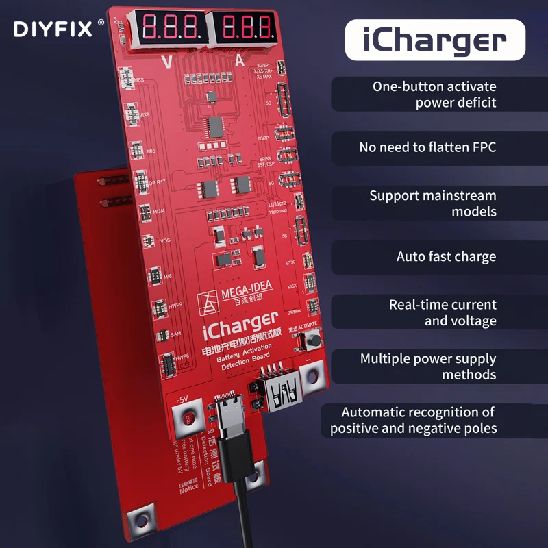 

QianLi Professional Intelligent Repair Activation Board Testing Equipment Battery Activator Test Board For Iphone Huawei