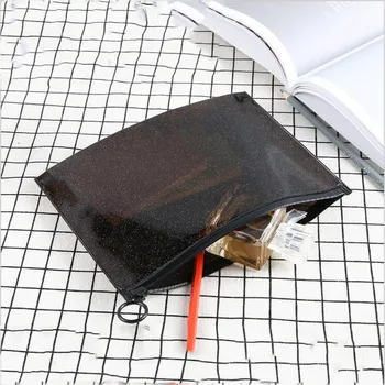 

PVC Transparent Cosmetic Bag Women Travel Makeup Case Zipper Organizer Storage Pouch Toiletry Wash Beauty Box Clear Makeup Bag