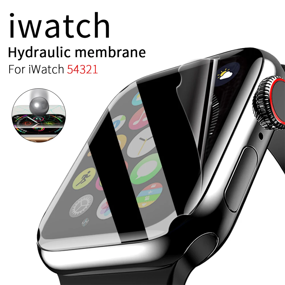 

Non-tempered transparent screen protector for Apple Watch Series 5 4 3 2 1 Replacement accessory for iwatch 38MM 40MM 42MM 44MM