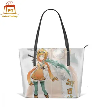 

Himawari Handbag Himawari Top-handle Bags High quality Womens Leather Tote Bag Shopping Teenage Wide Print Women Handbags