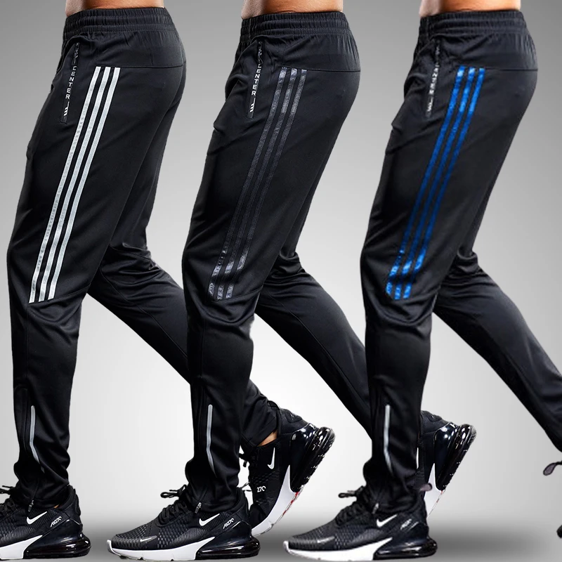 Special Offers Sport-Pants Soccer-Trousers Joggings Zipper-Pockets Basketball Men Running Plus-Size mmQKMZbGxQd