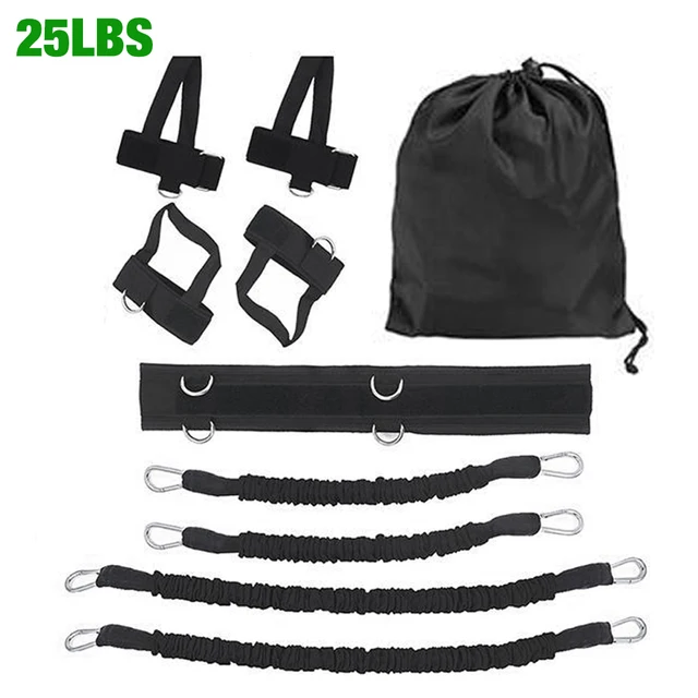 Fitness Boxing Training Resistance Band Set Stretching Strap Exercise Belt For Boxing Basketball Jump Strength Training 3