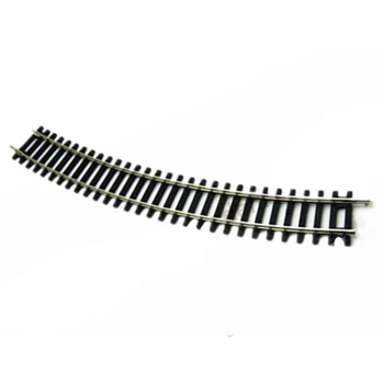 

1:87 HO Scale R2 30°Curved Track With Roadbed And Bolt Set For Train Model - Black