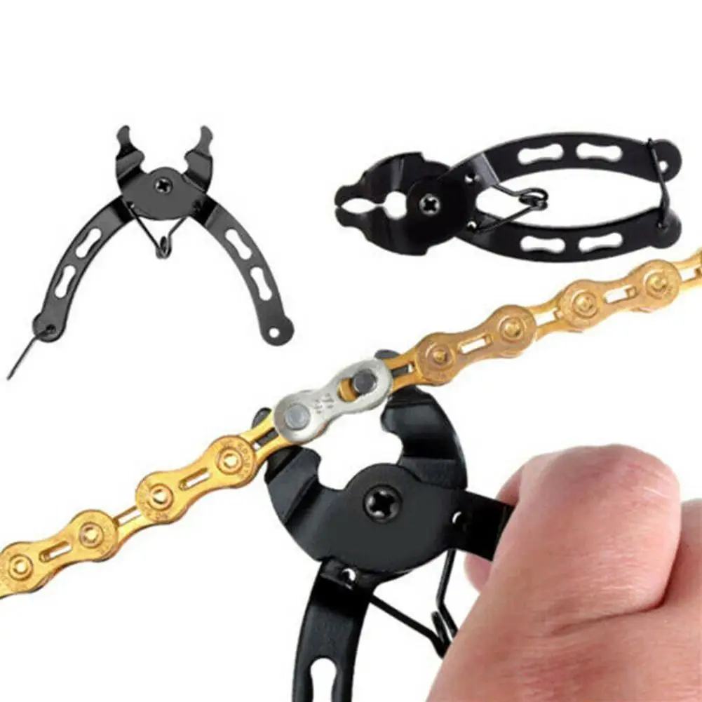 

Chain Buckle Pliers Mountain Bike Bicycle Chain Buckl Tool Quick Wrench Buckle Installation Disassembly Release K6X0