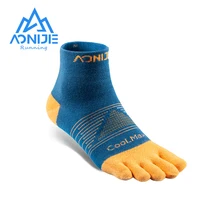 AONIJIE/2 пары носков с открытым носком, мини-носки с пятью пальцами для езды на велосипеде, бега, футбола, баскетбола, спорта, йоги, мужчин, женщин, марафона AONIJIE/2 пары носков с открытым носком, мини-носки с пятью пальцами для езды на велосипеде, бега, футбола, баскетбола, спорта, йоги, мужчин, женщин, марафона