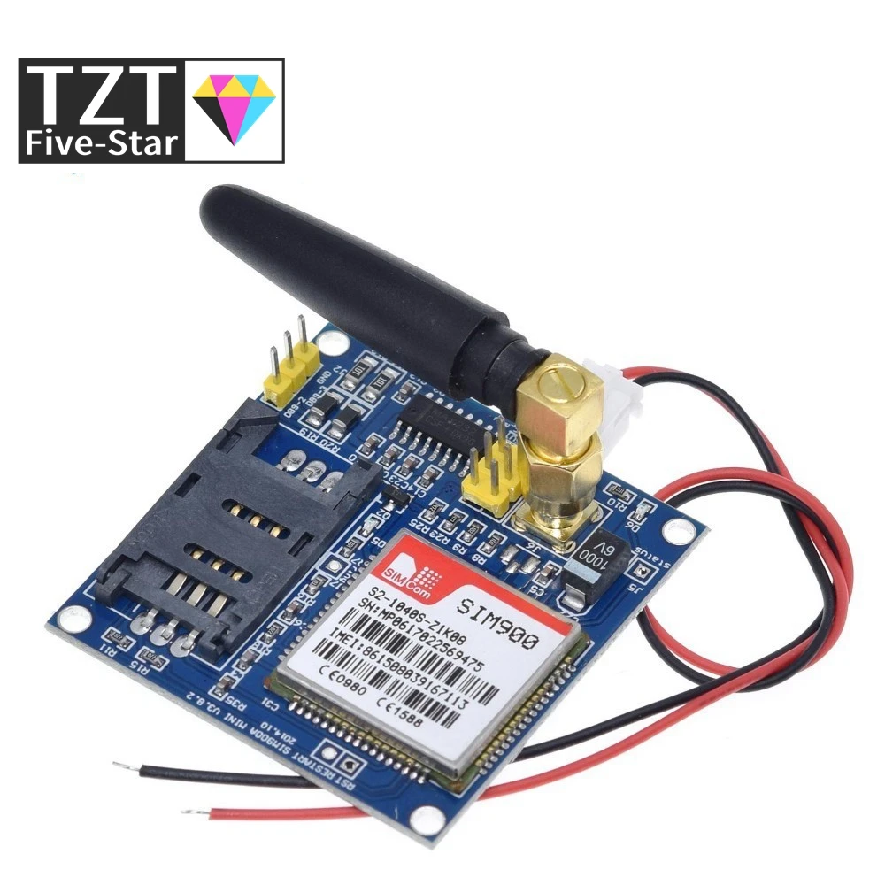Sim900a Sim900 Mini V4.0 беспроводной модуль передачи данных Gsm Gprs комплект платы с антенной