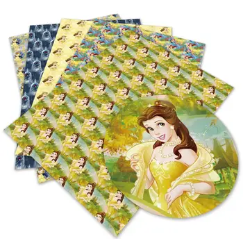 

50cm*140cm Cartoon Printed Polyester cotton fabric for Tissue home textile Sewing F2096