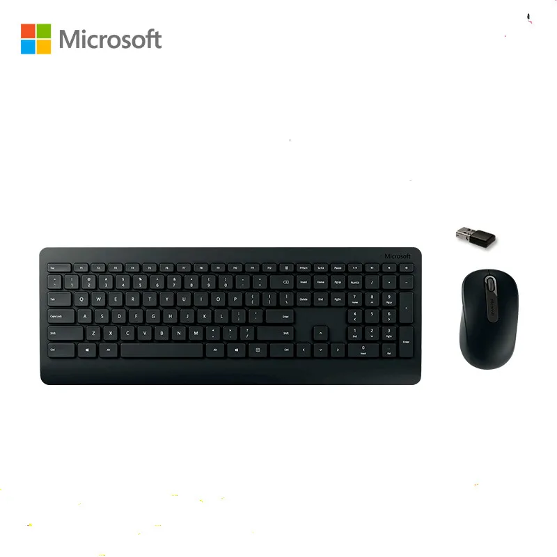 Microsoft Wireless 900 Keyboard Mouse Combos English Keypad Laptop Optical Ergonomics Office Household Keyboard Mouse Combos Aliexpress