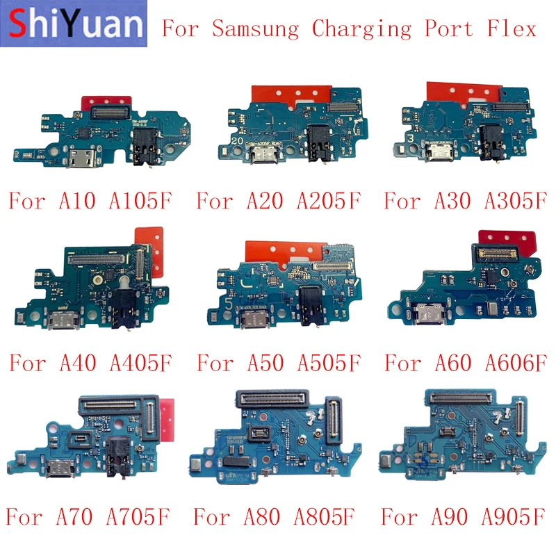 

Док-станция с USB-разъемом для зарядки, запасные части для платы, гибкий кабель для Samsung A10, A20, A30, A40, A50, A60, A70, A80, A90, M10, M20, M30, M40, M30S