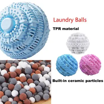 

Laundry Balls Reusable Laundry Cleaning Ball Magic Anti-winding Clothes Washing Clothes Tool Cleaning Tool No Detergent Bathroom