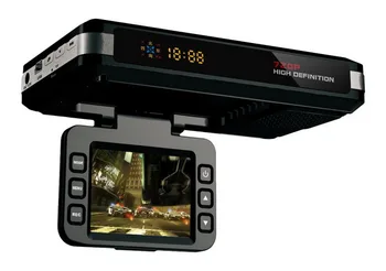 

10pcs 2 in 1Car DVR Camera STR8500 HD 720P+Radar Detector 2.4\"LCD G-sensor English &Russian Dash Cam