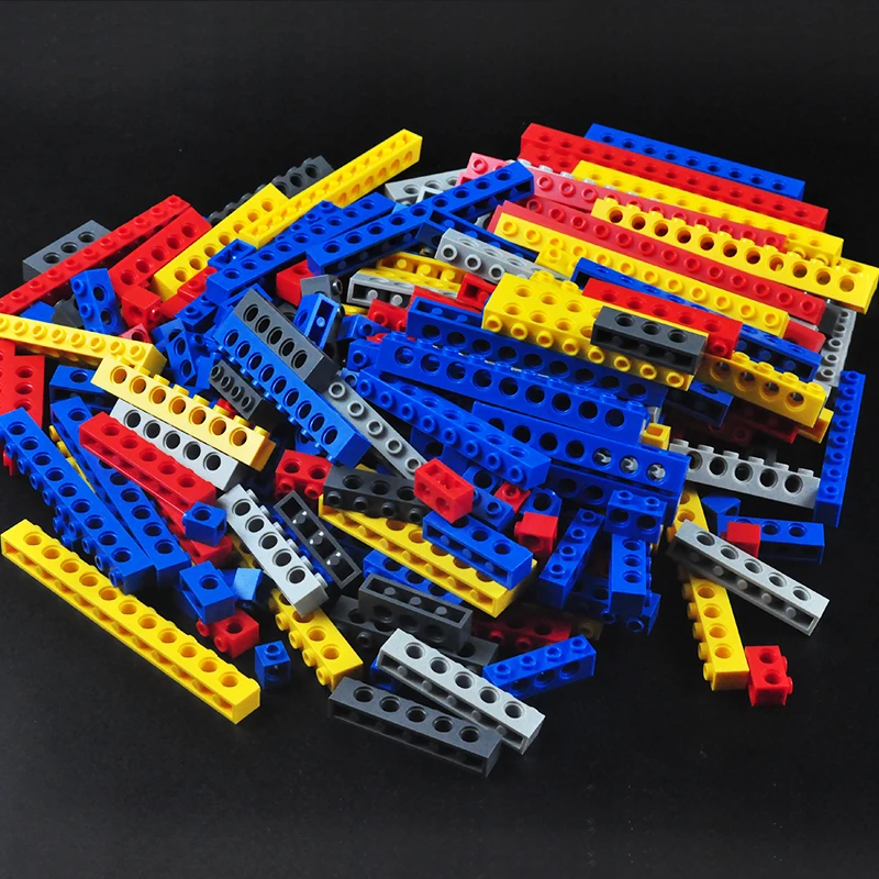 Технический конструктор с шипами луч детали для сборки MOC Diy совместимые Mindstorm