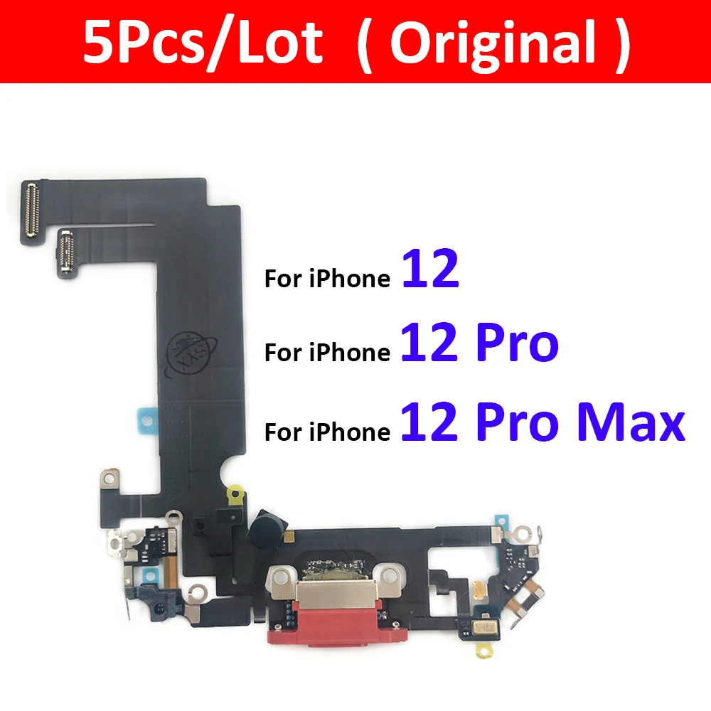 5ピース/ロット,iphone 12 promax用の新しいドックコネクタ 