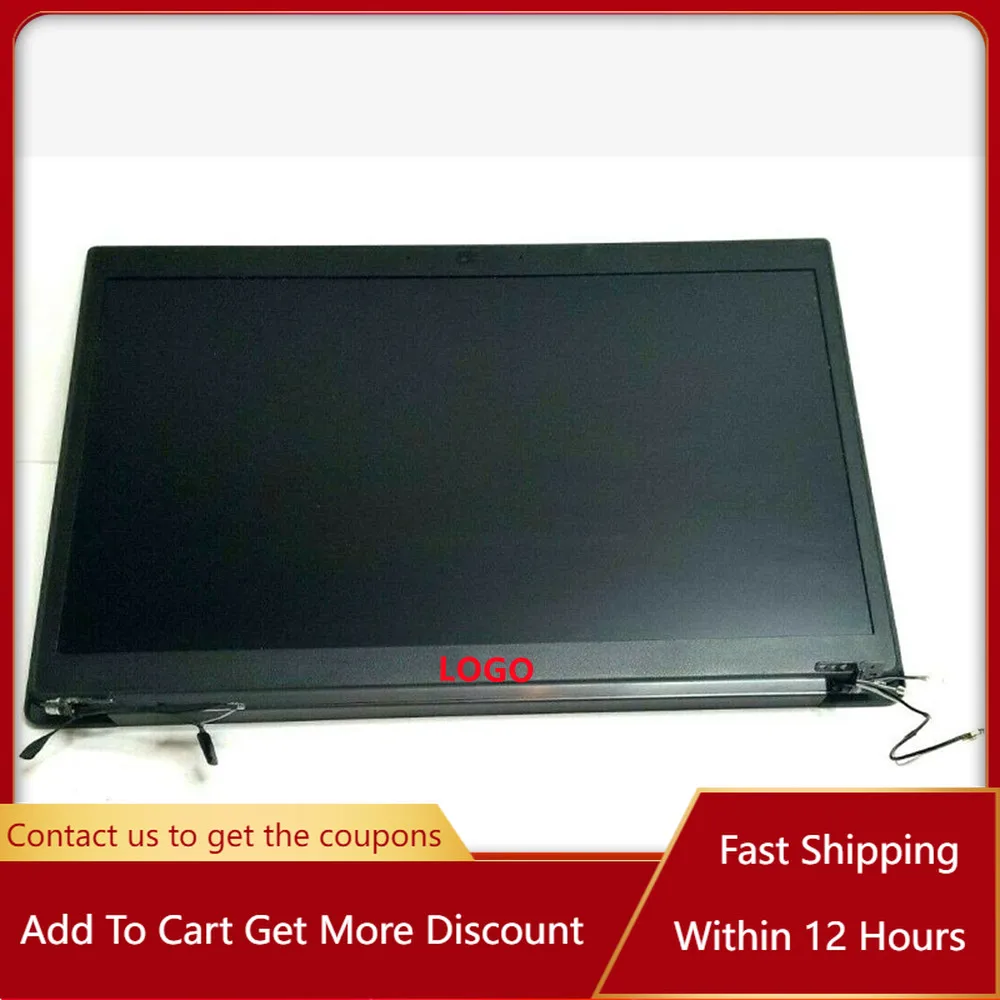 

14 Inch Laptop Display For Dell Latitude 7490 P73G P73G002 3PVJF 3PPM7 FHD 1920 X1080 LCD Screen Complete Assembly Non-touch