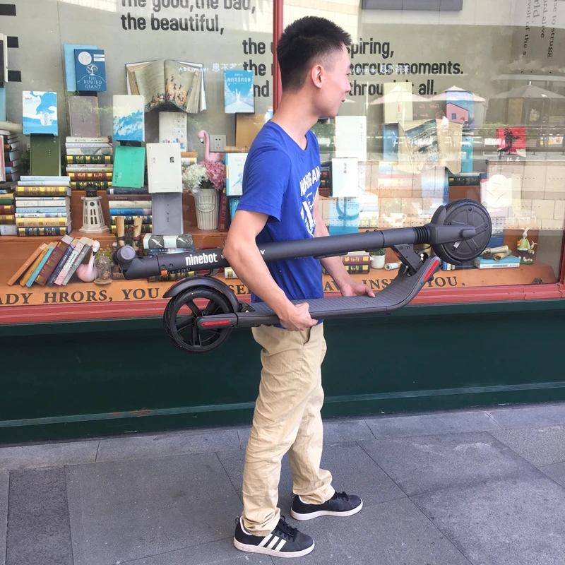 Новинка оригинальный складной электрический скутер Ninebot KickScooter ES2 версия 1 5
