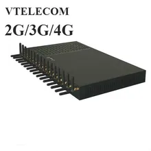 Абсолютно 2G/3g/4G 32 порта 128 sims VOIP шлюз 32 канала 128 sims asterisk, elastix шлюз