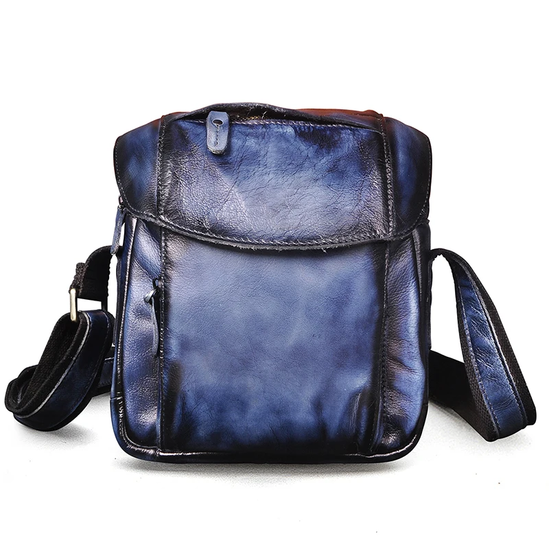 Talarurus Leather Messenger Bag