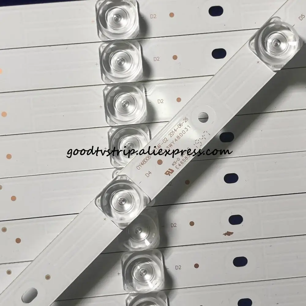 12pcs LED Backlight Strip for LE48D19S1 LE48D19S LE48D19S-UD 303WY480031 0Y48D06-ZC14F-02