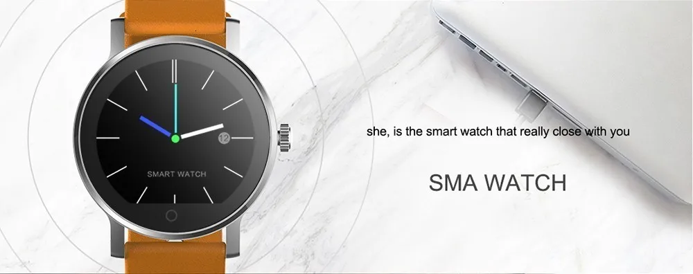 Оригинальные SMA-09, женские Смарт-часы, пульсометр, дистанционное управление музыкой, мужские деловые Смарт-часы для Xiaomi huawei Oppo Ios Phone