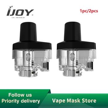 

Original Vapor IJOY Captain 1500 Pod Cartridge 5ml Capacity Best for IJOY Captain 1500 Pod Kit Electronic Cigarette