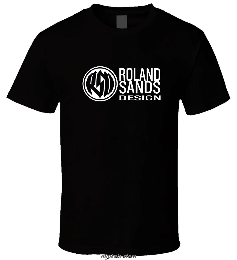 

RSD Roland Sands Design 5 Free Shipping Cotton T Shirt S - 3XL Short Sleeves New Fashion T-Shirt Men Clothing