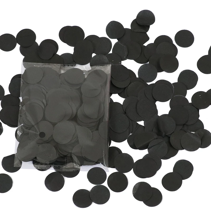 Оливковый 500/1000g 2,5 см круглый конфетти разноцветные свадебные туфли в горошек металлик заполнения воздушных шаров Рождество Обручение День рождения украшения - Цвет: Оливковый