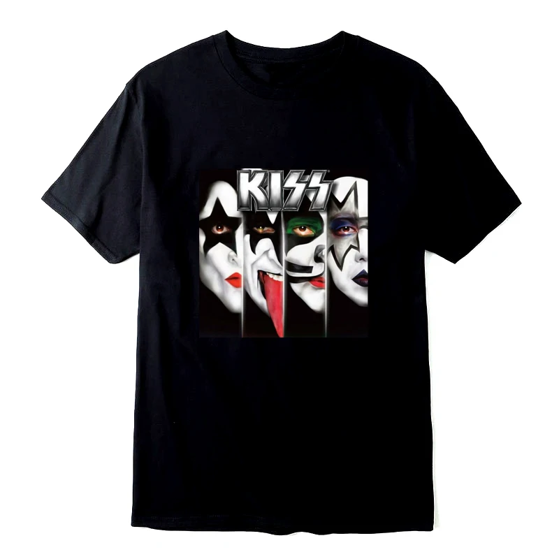 Tshirts Tops Fashion Rock Band Cotton Tshirt Print Men Women Tee