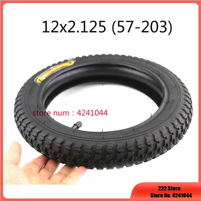 Bike Stroller Urban Electric Scoote Tire Set 12 1/2 x 2 1/4 2.5 57-203 ( Tires&Tubes)