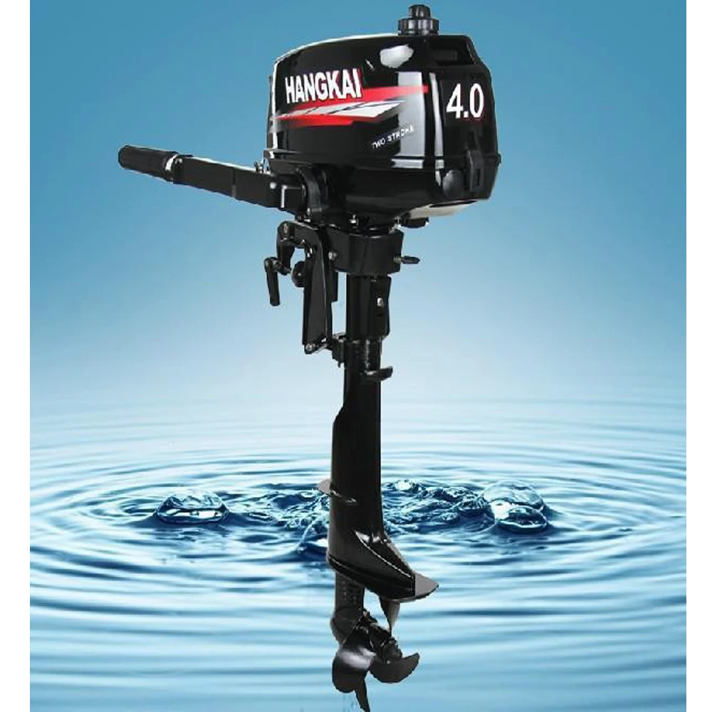 

Free Shipping High Quality Outboard Motor Boat Engine Hangkai Gasoline Machine 4.0 Hp 2 Stroke 4.9Kw Whole Sales