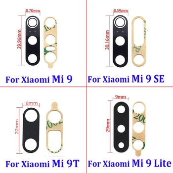 

100pcs, For Xiaomi Mi 9 lite Mi9 Se 9T Rear Back Camera Glass Lens Cover with Ahesive Sticker