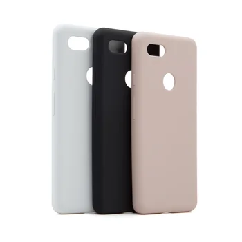 

For Google Pixel3 Pixel 3 XL CASE With Protector shell Soft Liquid silicone Phone Back Cover Coque