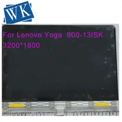 Оригинальный 3200*1800 5D10K26887 для lenovo Yoga 900 900-13ISK 13,3 "3 к ЖК-дисплей светодиодный сенсорный экран в сборе