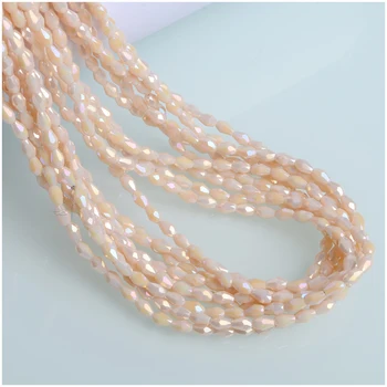 

Yiwu Beads 3x5mm AB Color Teardrop Beads DIY Jewelry Glass Drop Beads For Earrings
