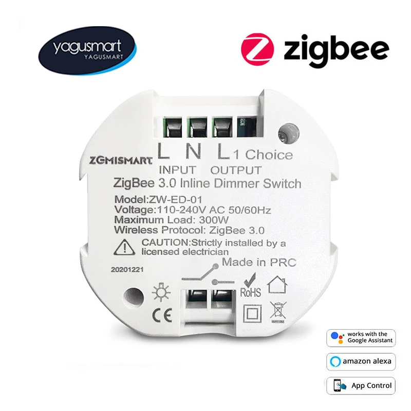 Control Dimmer Zigbee Dimmer Dimmer Switch 3.0 Smart Switch 100