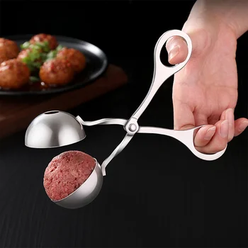 

Qitherm Stainless Steel Meatball Maker Stuffed Meatball Clip DIY Patty Makers Fish Meat Rice Ball Maker kitchen Tools
