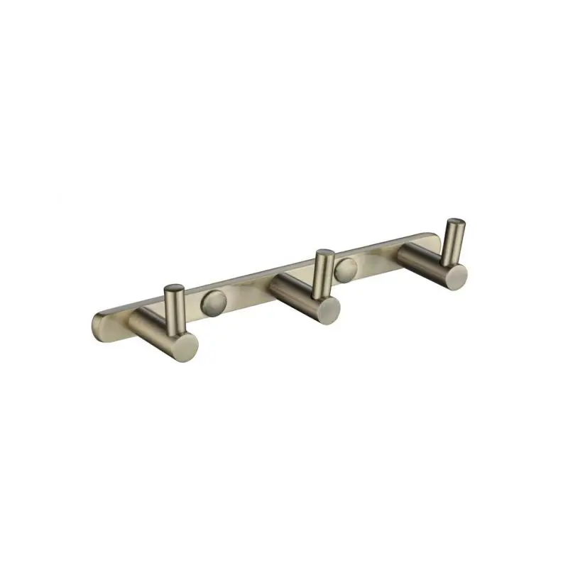 Полотенцедержатель KAISER H0023 (бронзовый, настенный, три крючка)