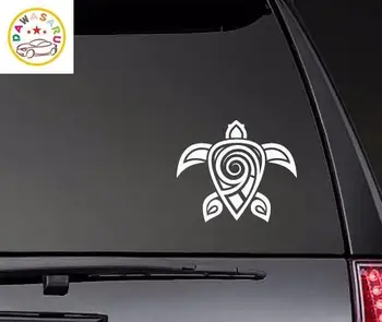 

Car Sticker Fashion Hawaiian Tribal Turtle Body PVC Car Decoration Accessories Decal Waterproof Cover Scratches, 20cm*20cm