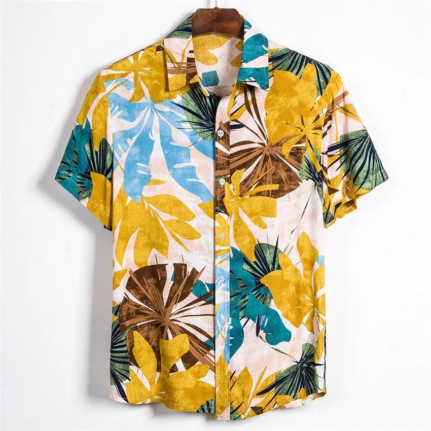 Short Sleeve Men Shirt Hawaii Shirts 2020 Summer Printed Short Sleeve Shirt Soft Male Beach Hawaiian Shirt Chemise Homme 3XL Short Sleeve Men Shirt Hawaii Shirts 2020 Summer Printed Short Sleeve Shirt Soft Male Beach Hawaiian Shirt Chemise Homme 3XL