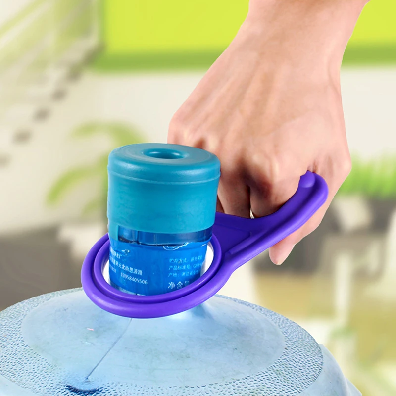 Cubo de agua embotellada caliente, mango de agua embotellada, mango de agua embotellada, asa de transporte más gruesa, herramienta de cubos con mango, 1 Uds.